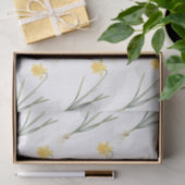 Narcissus-Blume-Muster Seidenpapier (Geschenk)