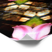 Narcissus durch die Fenster... Poster (Ecke)