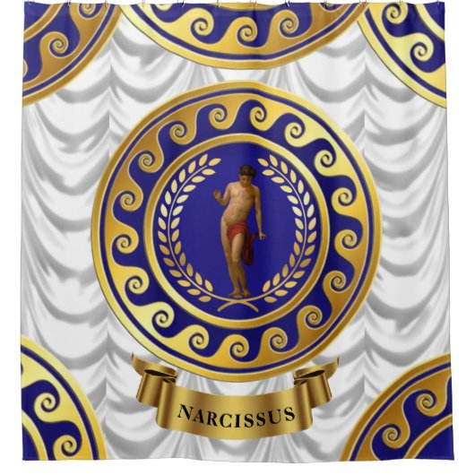 Narcissus Duschvorhang (Vorderseite)