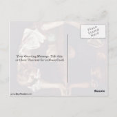 Narcissus von Michelangelo Merisi Da Caravaggio Postkarte (Rückseite)