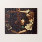 Narcissus von Michelangelo Merisi da Caravaggio Puzzle (Horizontal)