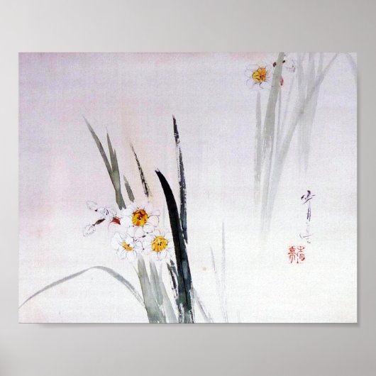 Narcissus, Watanabe Seitei Poster (Vorne)