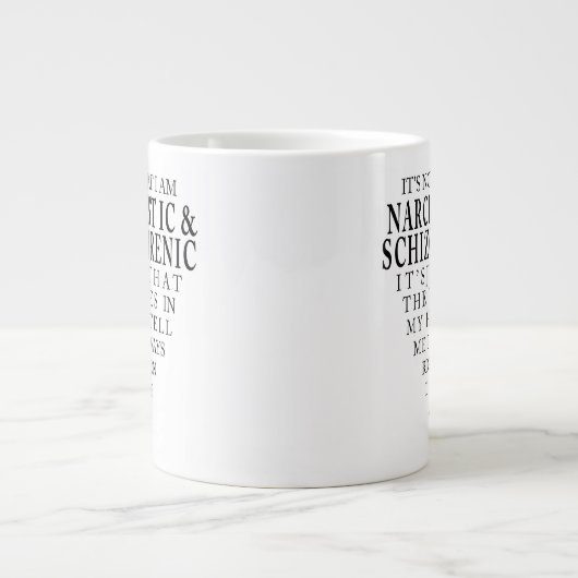 Narco Schizo Jumbo-Tasse (Vorderseite)