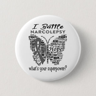 Narcolepsy Awareness Montag Band Geschenke Button