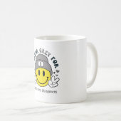 Narcolepsy Awareness Ribbon Support Geschenke Kaffeetasse (VorderseiteRechts)