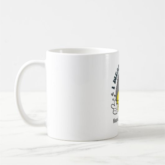 Narcolepsy Awareness Ribbon Support Geschenke Kaffeetasse (Links)