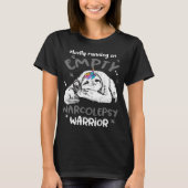 Narcolepsy Awareness Ribbon Support Gifts T-Shirt (Vorderseite)