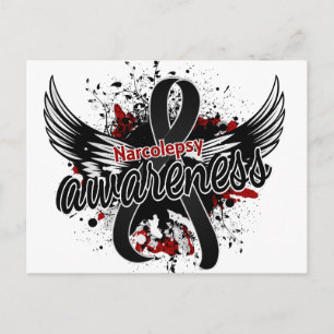 Narcolepsy-Bewusstsein 16 Postkarte