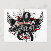 Narcolepsy-Bewusstsein 16 Postkarte (Vorderseite)