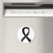 Narcolepsy Black Ribbon 3 Magnet (In Situ (Geschirrspüler))