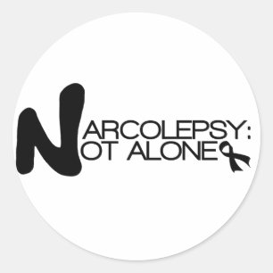NARCOLEPSY: NICHT ALONE™ Classic Stickers