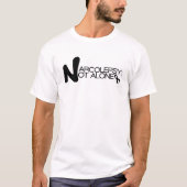 NARCOLEPSY: NICHT ALONE™ klassischer Entwurf T-Shirt (Vorderseite)