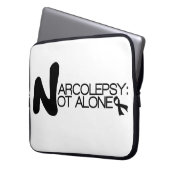 NARCOLEPSY: NICHT ALONE™ klassischer Laptop-Kasten Laptopschutzhülle (Vorderseite Links)