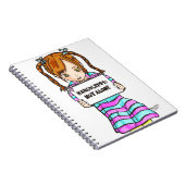 NARCOLEPSY: NICHT ALONE™ Notizbuch Notizblock (Rechte Seite)