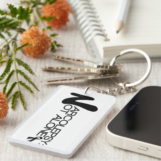 NARCOLEPSY: NICHT ALONE™ Schlüsselanhänger (Vorderseite rechts)