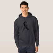 Narcolepsy-schwarzes Band 3 Hoodie (Vorne ganz)