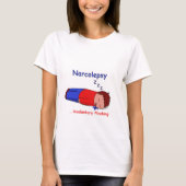 Narcolepsy… unfreiwilliger Planking T-Shirt (Vorderseite)