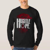 Narcotics Anonymous Hustle Hope Erholung NA OM Sob T-Shirt (Vorderseite)