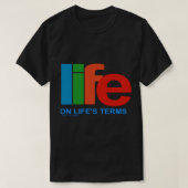 Narcotics Anonymous Life&x27;s Begriffe 80er 9 T-Shirt (Design vorne)