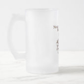 Naree-Drachen-Bierglas Mattglas Bierglas (Links)