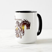 Naree-Drachen-Tasse Tasse (VorderseiteRechts)