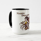 Naree-Drachen-Tasse Tasse (Vorderseite Links)