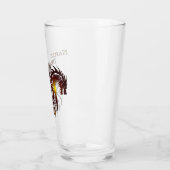 Naree-Drachen-Trinkgeschirr Glas (Links)