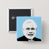 Narendra Modi Button (Vorne & Hinten)