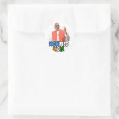 Narendra Modi Collection Runder Aufkleber (Tasche)