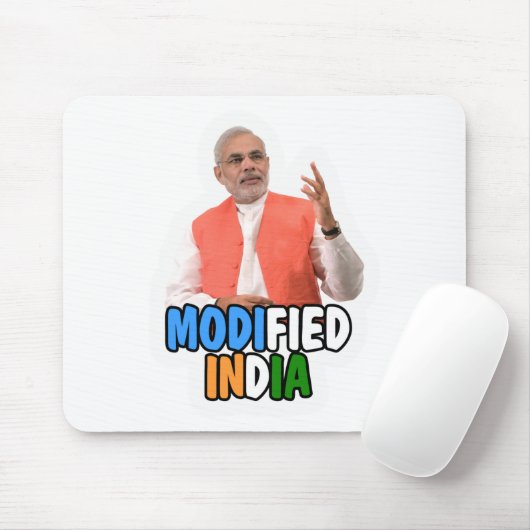 Narendra Modi Sammlung Mousepad (Mit Mouse)