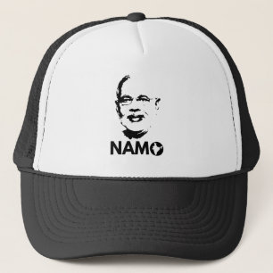 Narendra Modi stellen Namo wieder Indien 2019 BJP Truckerkappe