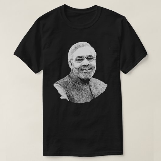 Narendra Modi T-Shirt (Design vorne)