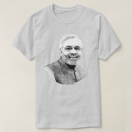 Narendra Modi T-Shirt (Design vorne)