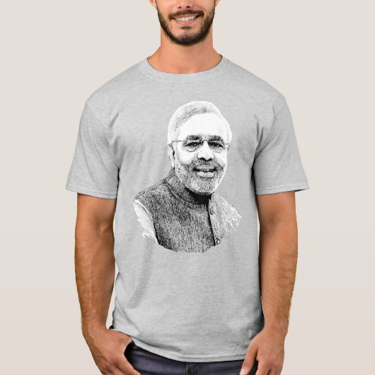 Narendra Modi T-Shirt (Vorderseite)