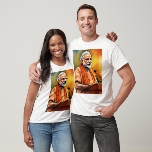 Narendra Modi: Visionary Leader T - Shirt Design" (Unisex)