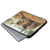 Nari des Waldes Laptopschutzhülle (Vorne Knopf)
