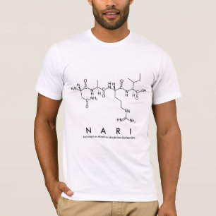 Nari Peptid Name Shirt