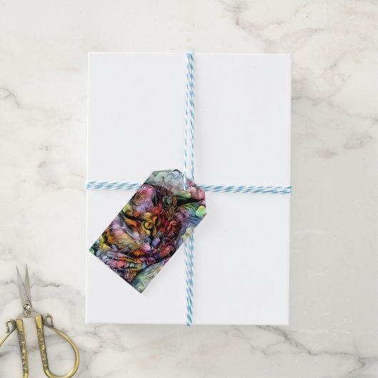 Nari und die Blume Geschenkanhänger (Mit Garn)
