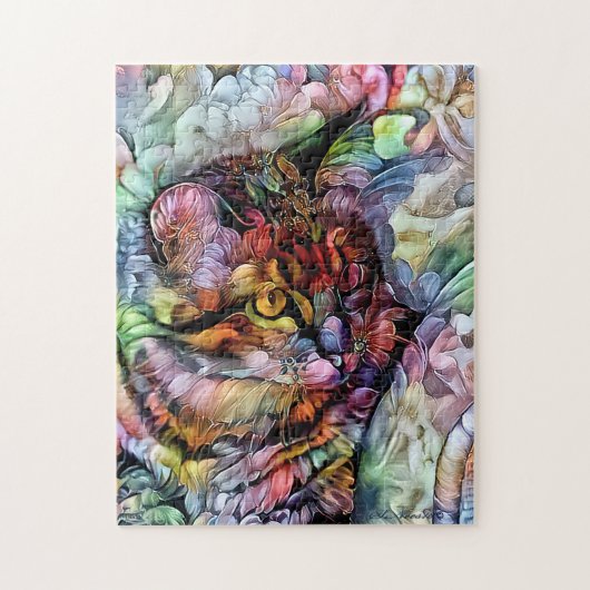 Nari und die Blume Puzzle (Vertikal)