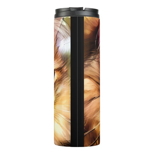 Nari und die Goldene Sonne Thermosbecher (Rückseite)