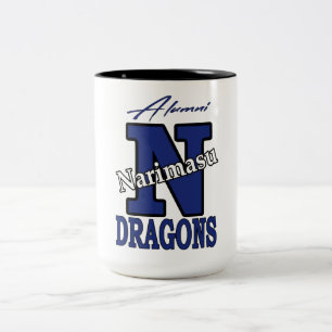 Narimasu High School Dragons Japan Alumni Zweifarbige Tasse