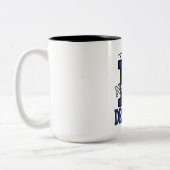 Narimasu High School Dragons Japan Alumni Zweifarbige Tasse (Links)