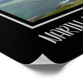 Narin Portnoo Beach Donegal Poster (Ecke)