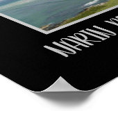 Narin Portnoo Beach Donegal Poster (Ecke)