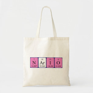 Nario Periodischer Tabellenname Tragetasche