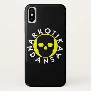 NARKOTIKA LIV Ananas Gehäuse iPhone X schwarz N3 Case-Mate iPhone Hülle
