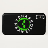 NARKOTIKA LIV Forest case iPhone X schwarz N3 (Rückseite (Horizontal))