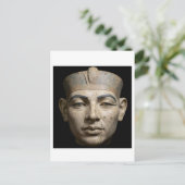 Narmer First Egyptian Pharaoh Unifier Art Postkarte (Stehend Vorderseite)
