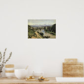 Narni, die Augustusbrücke über die Nera Poster (Küche)