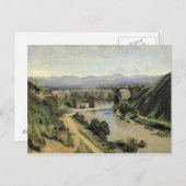 Narni, die Augustusbrücke über die Nera Postkarte (Vorne/Hinten)